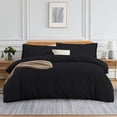 thumbnail image 1 of 500 TC 100% Egyptian Cotton Duvet Cover Zipper Closur Ultra Soft Durable and Fade Resistant Solid Pattern, 1 of 7