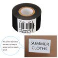 thumbnail image 3 of Unique Bargains 1.37'x328' (35mmx100m) Wax Thermal Transfer Ribbon, 1 Roll 1' Core Ink Out Barcode Printer Ribbon, Black, 3 of 6