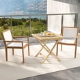 thumbnail image 2 of Costway Stackable Dining Chair Set of 2 with Wear-resistant Fabric & Breathable Backrest, 2 of 9