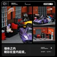 thumbnail image 4 of Collector 1/64 Street Corner Road Broken Highway Bridge Simulated Warehouse Scenario Street Wall Scene 430, 4 of 5