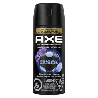 AXE Fine Fragrance Collection Premium Deodorant Body Spray Blue Lavender, 113 g