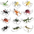 thumbnail image 3 of IROINID Modèle d'Insecte de Simulation 12 Ensembles de Jouets d'Animaux Scientifiques et Éducatifs pour Enfants Insectes, 3 of 8