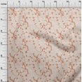 thumbnail image 3 of oneOone Cotton Poplin Peach Fabric Asian Scroll Craft Projects Decor Fabric Printed By The Yard 42 Inch Wide, 3 of 4