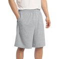 thumbnail image 4 of Sport-Tek Short en Jersey avec Poches. St310 2TG Bleu Marine, 4 of 5