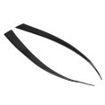 thumbnail image 3 of 2Pcs Rear Light Eyebrow Trim Strips Soft Carbon Fiber Decal Fit for Honda Civic 2016‑2019, 3 of 14