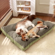 EGNMCR Dog Bed, Cat Bed, Pet House Dog Kennel Dog Mat Cats Mat Winter Thickened Warm Removable Washable Pet Supplies Dogs kennel