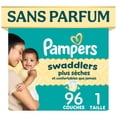 thumbnail image 2 of Pampers Swaddlers Diapers, Size S1 (0-10 lbs), 96 Count, Absorbent, Keeps Baby Dry and Comfortable, Pediatrician Recommended Skin Safe Disposable Baby Diaper, 2 of 29