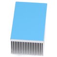 thumbnail image 1 of Aluminum Electronic Radiators, Aluminum Heat Sink Strong Practicability Anodic Oxidation Treatment Wear Resistance  For Replacement With Adhesive, 1 of 8