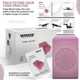 thumbnail image 1 of RDX Yoga Block Set, Non-Slip High-Density Eva Foam Brick for Pilates Flexibility Body Balance, Easy Grip Surface for Stability Strength Training Deepen Poses Exercise Office Home Gym, 23x15x9.8CM, 1 of 5