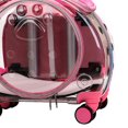 thumbnail image 4 of Pet Trolley Case Clear Ventilation Holes Silent Wheels Convenient Portable Cats Dogs Backpack for Travel, 4 of 4