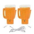 thumbnail image 1 of Workout Gloves for Women Gym Smart Usb Rechargeable Winter Cold Protection Warmth Half Finger Clamshell Knitting Heating Gloves Workout Gloves for Women Gym Yellow Workout Gloves for Women Gym, 1 of 6