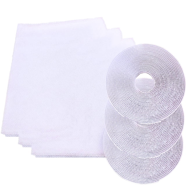 Yhmxh Mosquito Net - Indoor Insect Fly Screen Curtain Mesh Mosquito Netting Door Window 1.5*1.3 M 3*PC Photocatalyst Photocatalyst