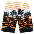 thumbnail image 3 of yievot Men's Swim Trunks Quick Dry Swim Shorts Printed Drawstring Short Swimwear Bathing Suits Hawaii Beach Board Shorts, 3 of 5