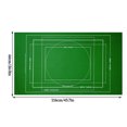 thumbnail image 2 of tredstone Felt Roll Mat Set Storage Pad Board Saver with Inflatable Tube Pump Storage Bag Tray, Green, 1500Pcs, 2 of 9