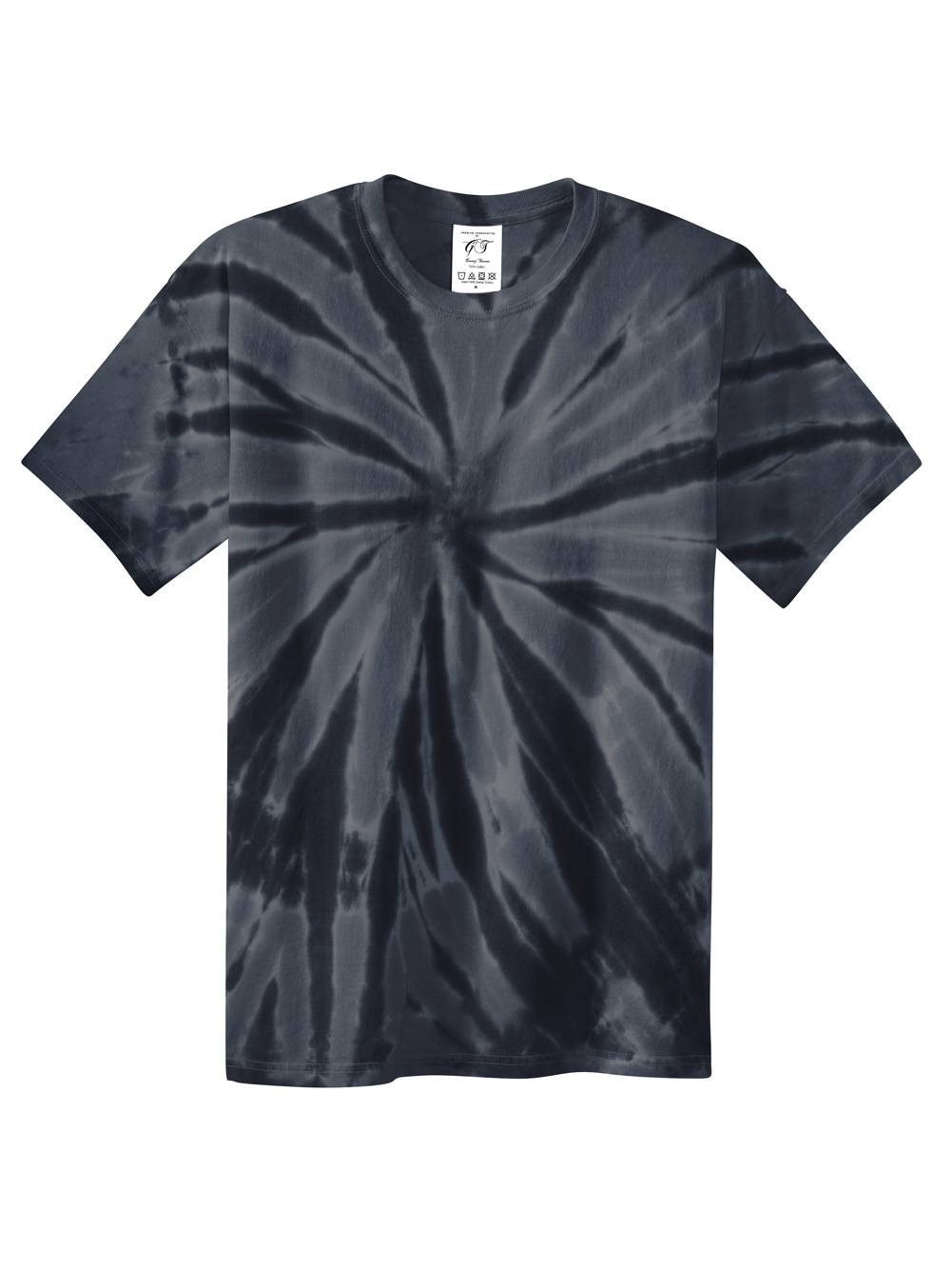 Gravity Threads Youth Tie-Dye Short-Sleeve T-Shirt - Black - Large