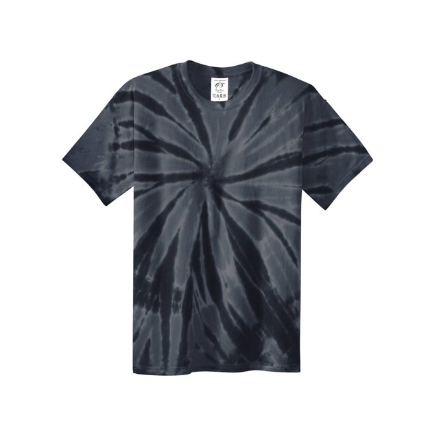 Gravity Threads Youth Tie-Dye Short-Sleeve T-Shirt - Black - Medium