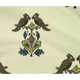thumbnail image 4 of oneOone Cotton Flex Fabric Leaves|Bird & Floral Block Printed Craft Fabric BTY 40 Inch Wide, 4 of 4