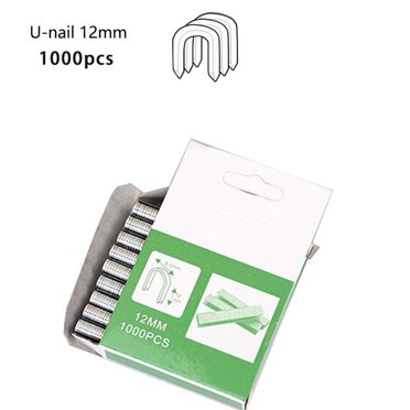 1000 Pcs Agrafeuse en Forme de Clou en Forme de U/ Porte /T pour Meubles en Bois Usage Domestique