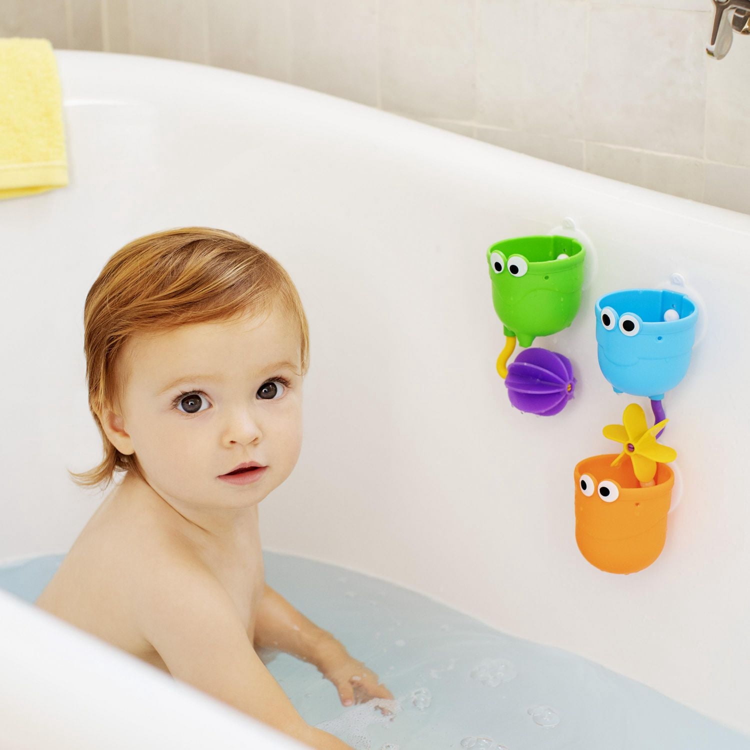 Munchkin Cascades Jouet de Bain pour Tout-Petits, Ensemble