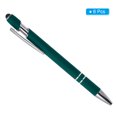 thumbnail image 3 of Unique Bargains Ballpoint Pen with Stylus, Medium Point, 1.0mm, Black Ink, 6 Pack, 3 of 5