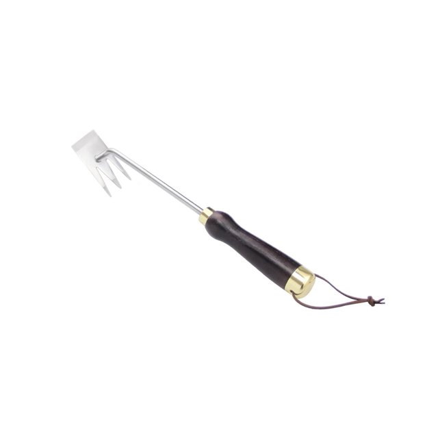 jinwen Jardin Désherbant Outil de Désherbage de Haute Résistance Outil à Main Désherbant pour Poignée de Luxe 34cm