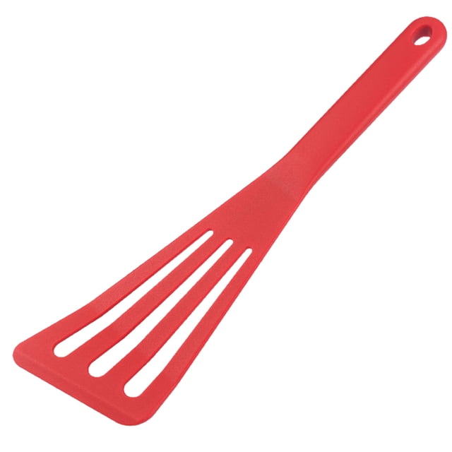 Oleegame 1PC Kitchen Utensils Set High Temperature Silicone Non Stick Frying Pan Stir Frying Pan Spatula Steak Frying Spatula Kitchen Utensils Red