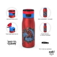 thumbnail image 2 of Zak Designs 13.5oz SS Pasco Spiderman Bottle, 2 of 3