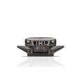 thumbnail image 1 of Fits 2007-2018 Jeep Wrangler JK Fab Fours Bumper GR1010-1 Grumper; One Piece Full Width Design; Direct Fit; Mounting Hardware Included; With Grille; With Internal Winch Mount; With D-Ring Mounts, 1 of 5