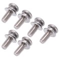thumbnail image 1 of Screws Bolts Nuts, Convenient 12mm Tapping Cross Pan Head Screws with Stainless Washers for Furniture, 1 of 7