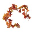 thumbnail image 1 of Artificial Maple Vine, Simulation Fall Leaves Garland  For Halloween For Thanksgiving Day Double Maple Leaf Rattan Type A,Two Leaf Maple Leaf 7 Leaf ,Double Maple Leaf Rattan Type, 1 of 8