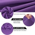 thumbnail image 4 of Unique Bargains Spandex Stretch Chair Covers Easily Washable, Gray Bedding for Home, 4 of 8
