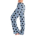 thumbnail image 2 of fatyb Lounge Pants for Women Printed Pajama Pants with Drawstring Womens Comfortable Wide Leg Pants, 2 of 6