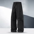 thumbnail image 2 of Pantalon Décontracté pour Hommes, Coupe Ample, Jambe Droite, Design pour Confort et Style Moderne, 2 of 4
