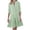 Green, variant on FcBaudy Long Sleeve Turndown Collar Dress,Spring Dresses for Women,Womens Dresses Fashion Women's Dresses Casual Long Sleeve Stripe Print Lapel Shirt Dress Ladies bouncing skirts on all sides