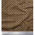 thumbnail image 1 of Soimoi Polyester Crepe Fabric Artistic Floral Shirting Decor Fabric Printed Yard 42 Inch Wide, 1 of 3