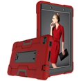 thumbnail image 1 of Mignova pour Lenovo Tab E8/TB8304F Étui pour Tablette 8,0 Pouces, Étui Hybride Robuste Antichoc avec Armure Rigide, Protection Intégrale avec Support Intégré pour Lenovo Tab E8/TB8304F 8,0 Pouces (Rouge/noir), 1 of 7
