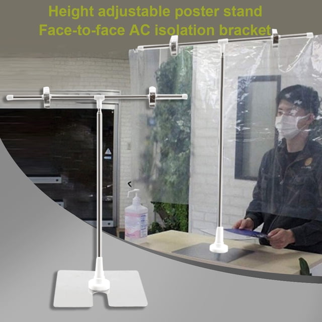 SHAGUOZHOU Support d'Affiche Réglable en Acier Inoxydable avec Clip Égouttoir en Bois pour Biberons