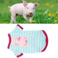 thumbnail image 4 of Thin Bottoming T-Shirt For Pets, Durable Pet Mini Pig Clothes Safe Comfortable With Cotton For Spring And Autumn, 4 of 8