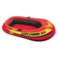 thumbnail image 1 of Intex Explorer 200 Inflatable 2 Person River Boat Raft Set Oars & Pump (4 Pack), 1 of 7