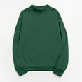 thumbnail image 2 of Jamicy Chandails pour Adolescentes 2025 Nouvelle Mode Chandails Décontractés Surdimensionnés Col Rond Manches Longues Chandails à Enfiler Hauts 2025 Mode d'Automne Vêtements Légers T-Shirts, 2 of 7