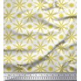 thumbnail image 1 of Soimoi Cotton Duck Fabric Flower Artistic Print Sewing Fabric Yard 42 Inch Wide, 1 of 3