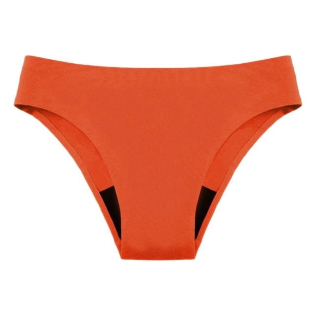Women's Menstrual Physiological Swimming Trunks Leak Proof 4 Layer Menstrual Underwear High Flow Mesh Underwear Fast Water Absorption Underwear Oversized Underwear