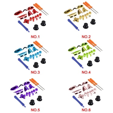 Full Plated Buttons Set Bumpers Triggers Dpad LB RB Xbox; Controller LT RT Screwdriver Replacement For Xbox One Elite Controller