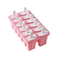 thumbnail image 1 of Agiferg Popsicle Molds 12 Pieces Silicone Ice Molds Tray Mold Reusable Easy Ice Maker, 1 of 3