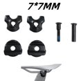 thumbnail image 1 of Bgsha Bike Seatpost Clamp for Saddle Rails 7x9/7x7mm Bicycle Oval/Round Clip, 1 of 10