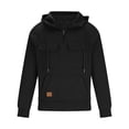 thumbnail image 4 of QIPOPIQ Sweat à Capuche Décontracté pour Hommes avec Poches Zippées Sweat à Manches Longues Sport Veste à Capuche en Solde, 4 of 6