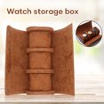 thumbnail image 2 of CAROOTU Multifunctional Watch Roll Travel Case Leather Watch Roll Box Watch Roll Organizer for Men, 2 of 7