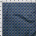 thumbnail image 3 of oneOone Silk Tabby Fabric Geometric & Floral Block Print Fabric By Yard 42 Inch Wide, 3 of 4
