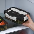 thumbnail image 1 of PEONAVET Lunch Boxes Heat Resistance Lunch Box Leak Proof Sealed Compartment Lunch Box Microwave and Freezer Safe Individual Compartments for Food Storage, 1 of 6