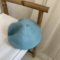 thumbnail image 1 of LinYooLi Breda Hat Female British Retro Autumn And Winter Day Is Wool Painter Hat Ladies Beilei Hat Versatile Korean Version, 1 of 9